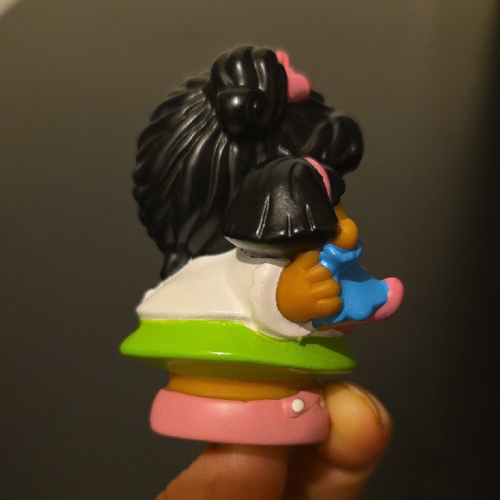 Little People Hispanic Neighborhood Daughter Girl Holding Doll - Picture 4 of 6